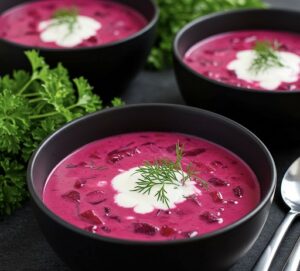Botwinka - wiosenna zupa z buraczków - IMG 0068
