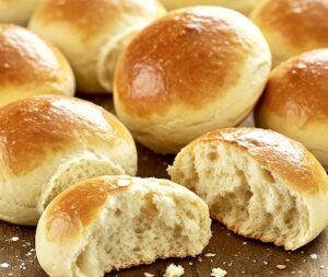 Domowe bułeczki śniadaniowe