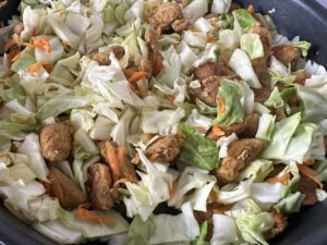 Naleśniczki zapiekane z kurczakiem i młodą kapustą - IMG 9001