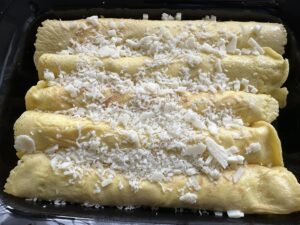 Naleśniczki zapiekane z kurczakiem i młodą kapustą - IMG 9013