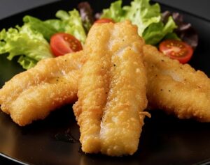 Dorsz w cieście czosnkowo-musztardowym - IMG 0510