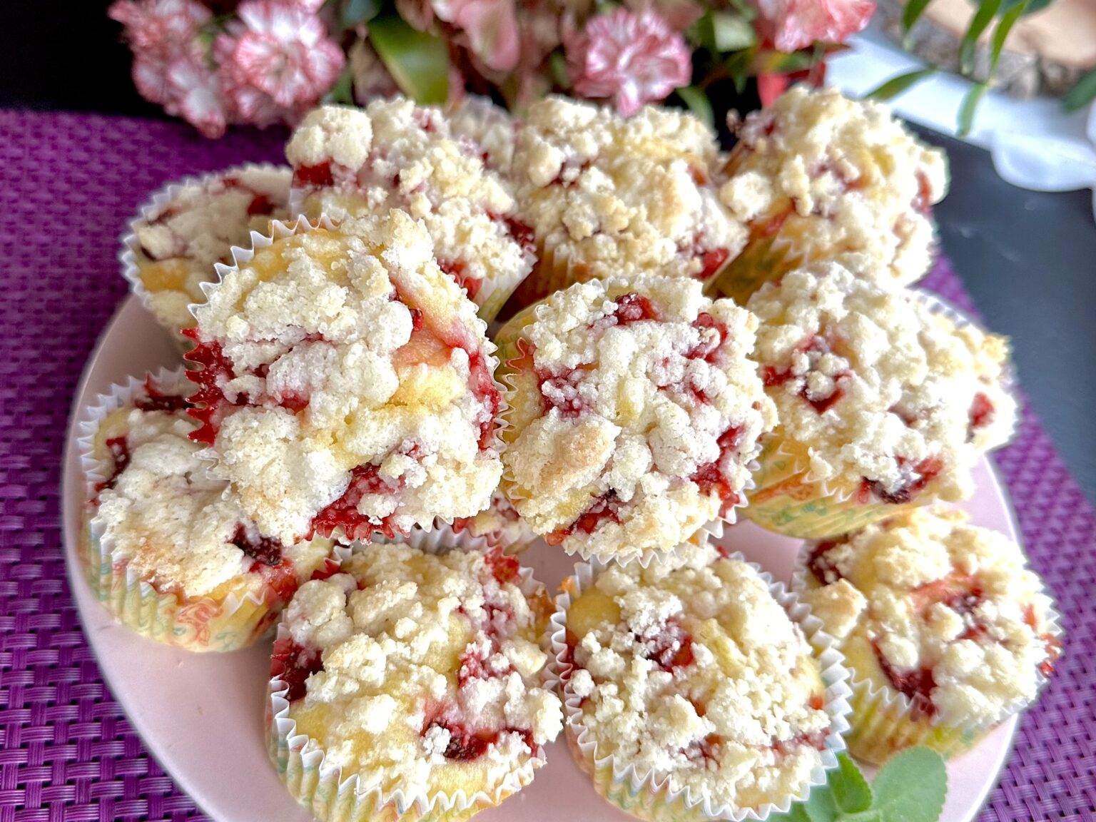 babeczki jogurtowe z owocami