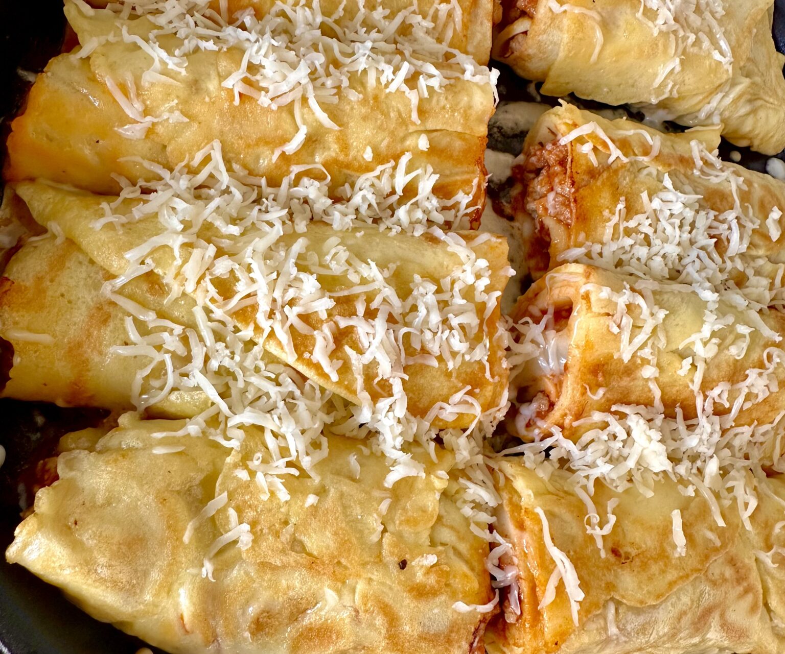 Naleśniczki bolońskie z patelni - IMG 1972