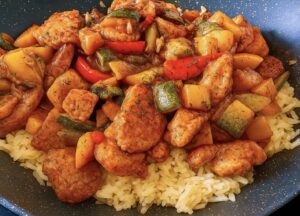 Azjatycka polędwiczka z ryżem i warzywami - 0BC5FAD3 CD47 438F A401 C21363BCA232