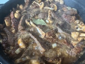 Stroganow z pieczarkami - IMG 2174