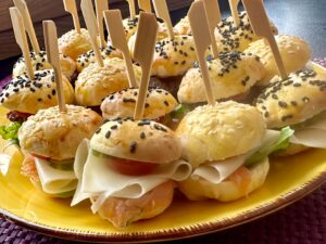 Mini burgerki z łososiem - IMG 2946