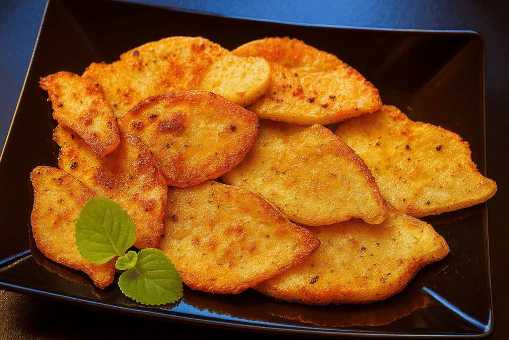 Chrupiący patison z patelni