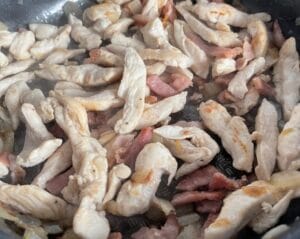 Fileciki w sosie carbonara - IMG 1300