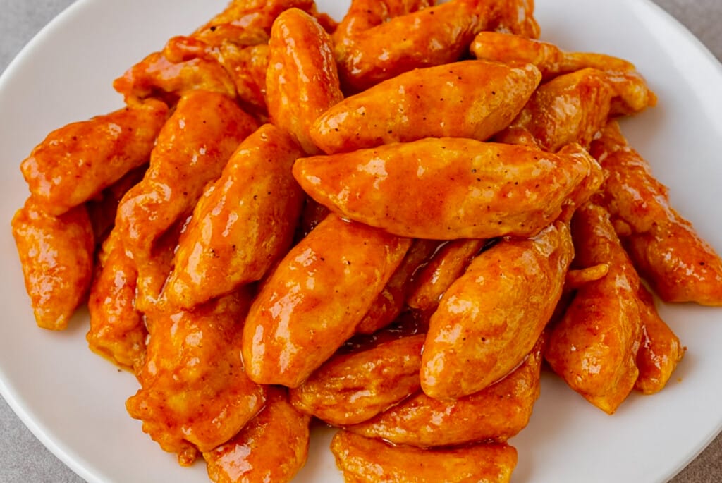 Glazurowany kurczak po azjatycku