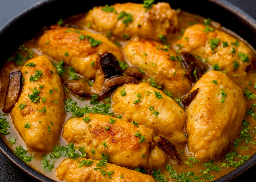 Świąteczne zraziki z kurczaka