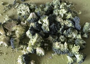 Łazanki z łososiem w sosie brokułowym - IMG 5608