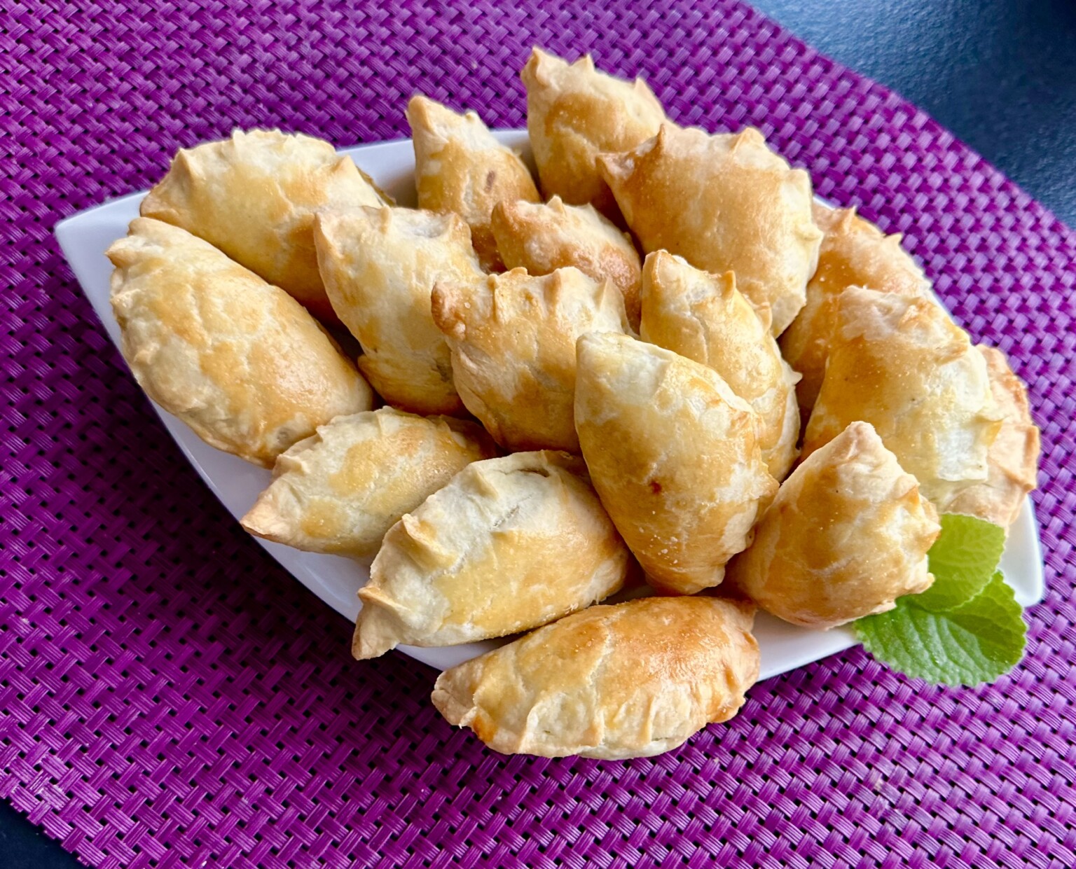 Pieczone pierożki świąteczne - IMG 6058