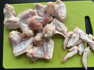 Skrzydełka w szklistym sosie pieczarkowym - IMG 7812