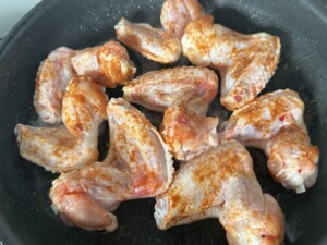 Skrzydełka w szklistym sosie pieczarkowym - IMG 7815