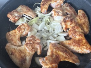 Skrzydełka w szklistym sosie pieczarkowym - IMG 7817