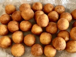 Mini pączki twarogowe - IMG 8095