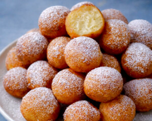 Mini pączki twarogowe - IMG 8096