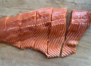 Pstrąg tęczowy w kremowym sosie śmietanowo-szpinakowym - IMG 8781