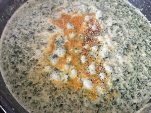 Pstrąg tęczowy w kremowym sosie śmietanowo-szpinakowym - IMG 8797