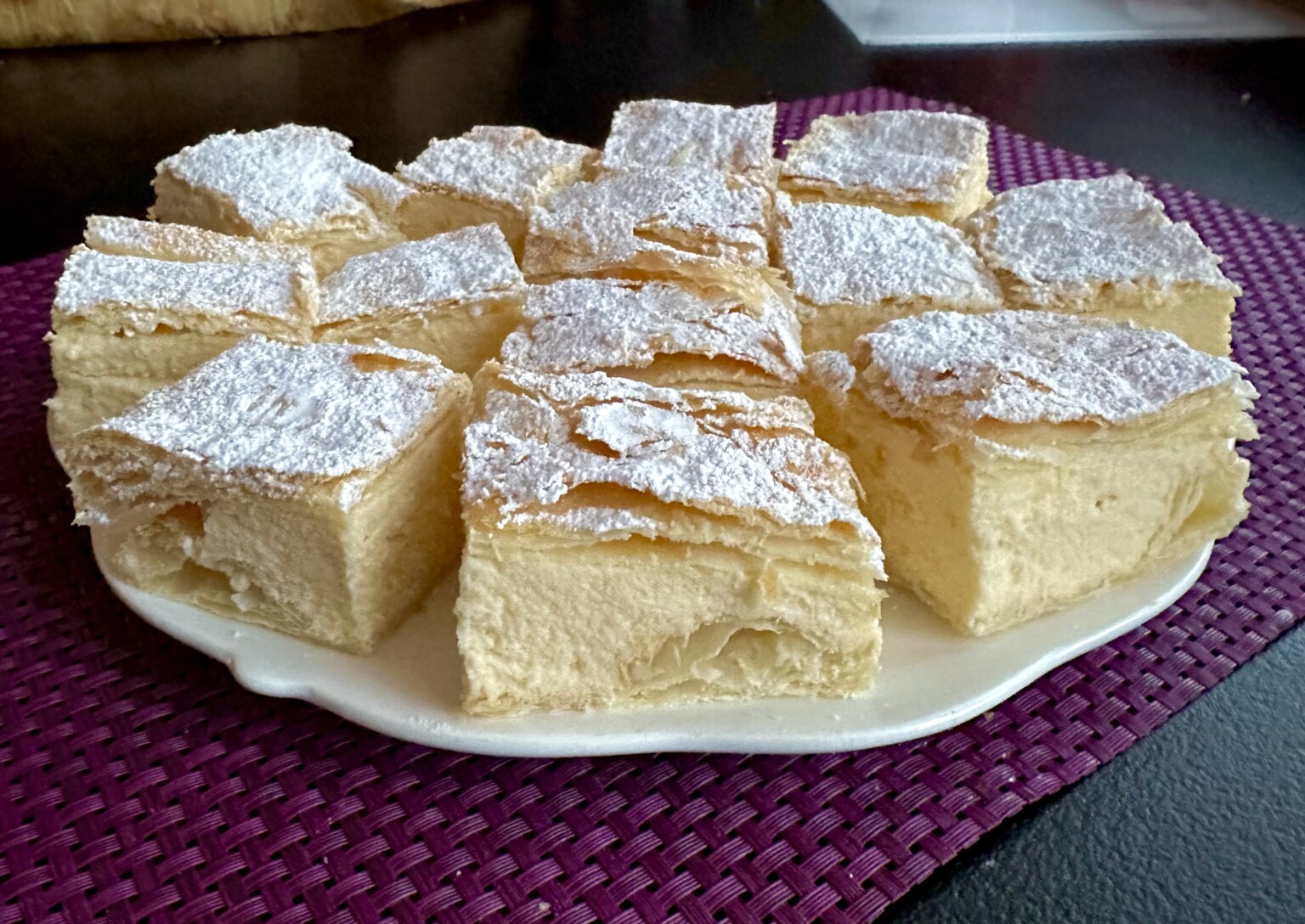 Napoleonka na cieście francuskim - IMG 8856