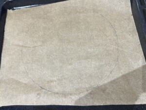 Tort bezowy z mrożonymi jagodami - IMG 0122