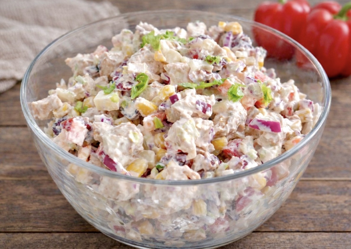 Sałatka przyjęciowa z kurczakiem - IMG 1170