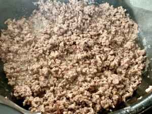 Makaron zasmażany z mieloną wołowiną - IMG 1721