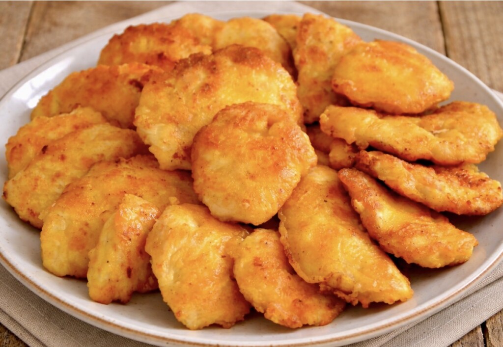 Fileciki w serowej panierce