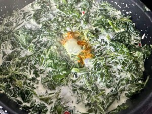 Tagliatelle z kremowym sosem szpinakowym - IMG 2585