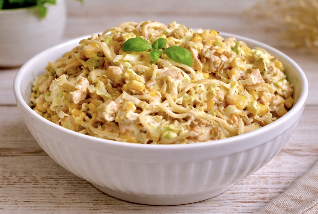 Sałatka z chińskim makaronem i kurczakiem - IMG 3122