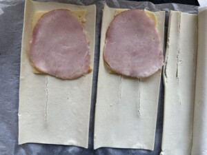 Gofry francuskie z szynką i serem - IMG 4525