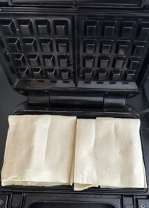 Gofry francuskie z szynką i serem - IMG 4529