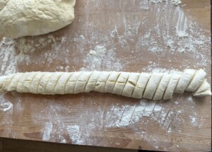 Kluski leniwe z boczkiem i cebulką - IMG 4905