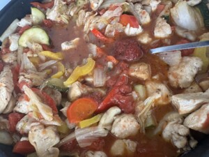 Potrawka z kurczakiem i kapustą pekińską - IMG 5162