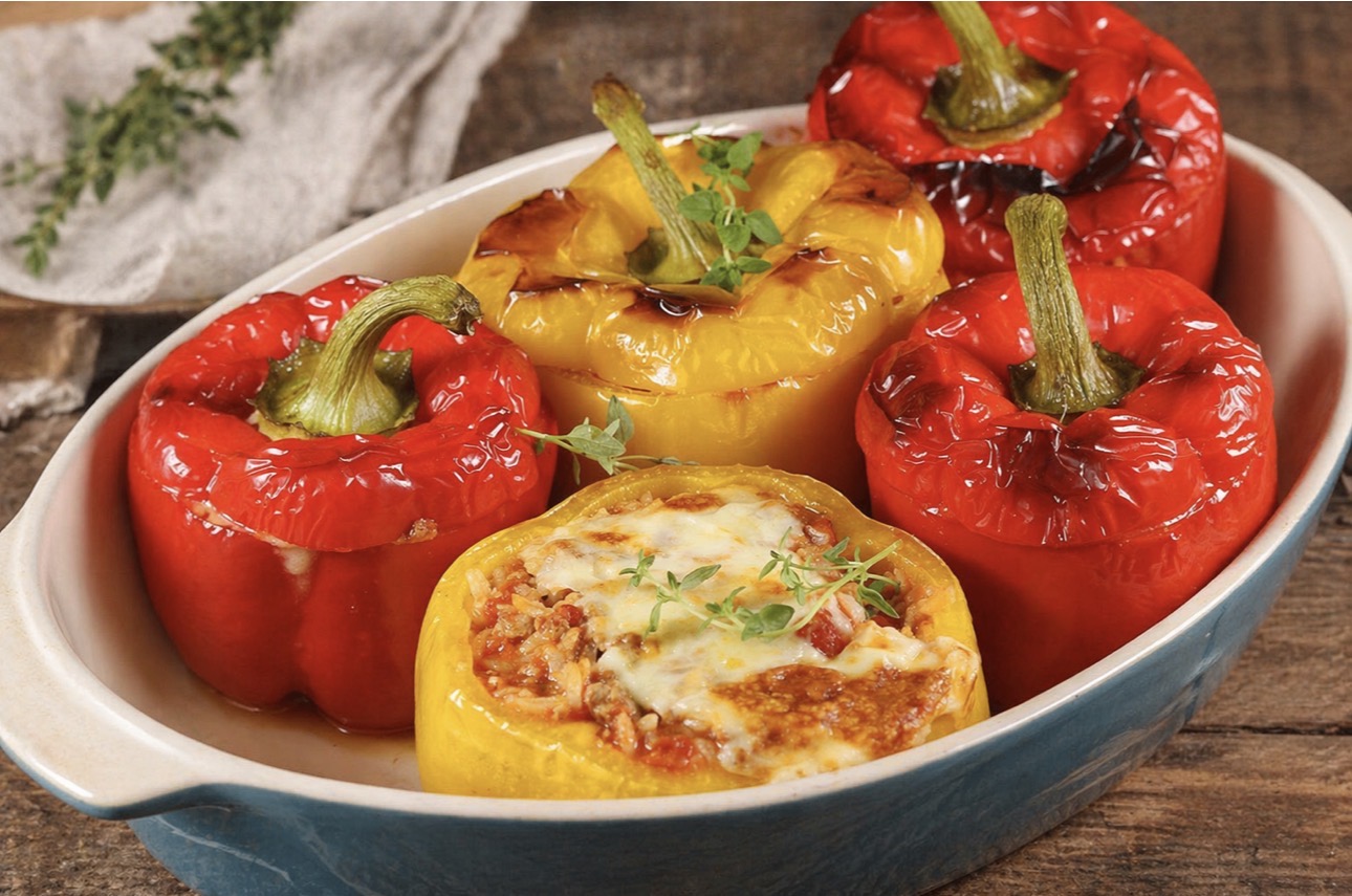 Zapiekane papryki faszerowane - IMG 6606