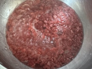 Rolada Raffaello z malinami - ciasto bez pieczenia! - IMG 7124