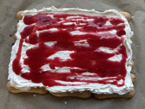 Rolada Raffaello z malinami - ciasto bez pieczenia! - IMG 7243