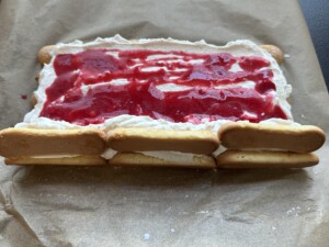 Rolada Raffaello z malinami - ciasto bez pieczenia! - IMG 7247