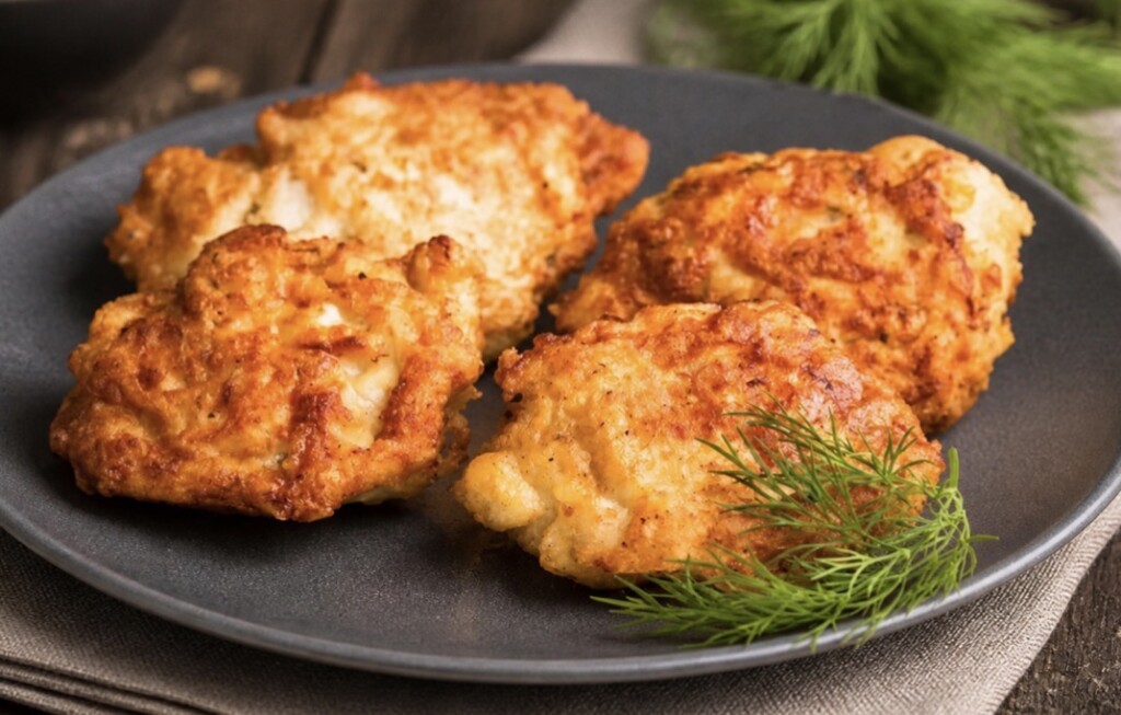 Kotleciki z kurczaka w panierce majonezowej