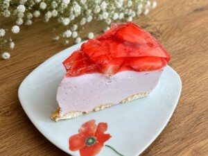 Sernik na zimno z serków homogenizowanych - pyszne ciasto bez pieczenia! - IMG 9239