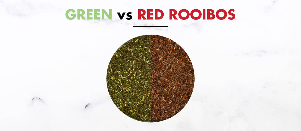 differences between Red and Green Rooibos