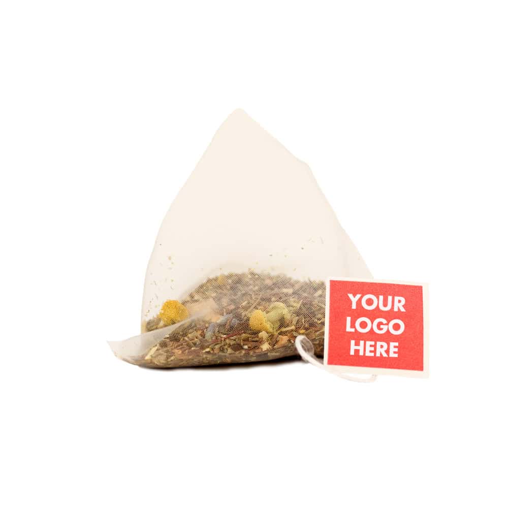Pyramid Teabag Mockup