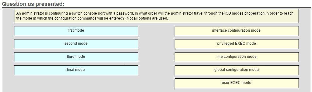 CCNA 1 Chapter 2 Exam Answers - CISCO CCNA