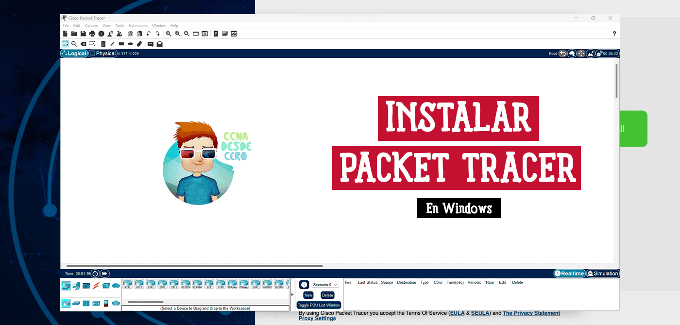 Cómo Instalar Cisco Packet Tracer en Windows