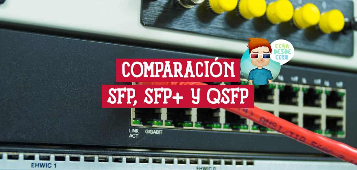 Comparación de SFP, SFP+ y QSFP para Optimizar la Infraestructura de Red