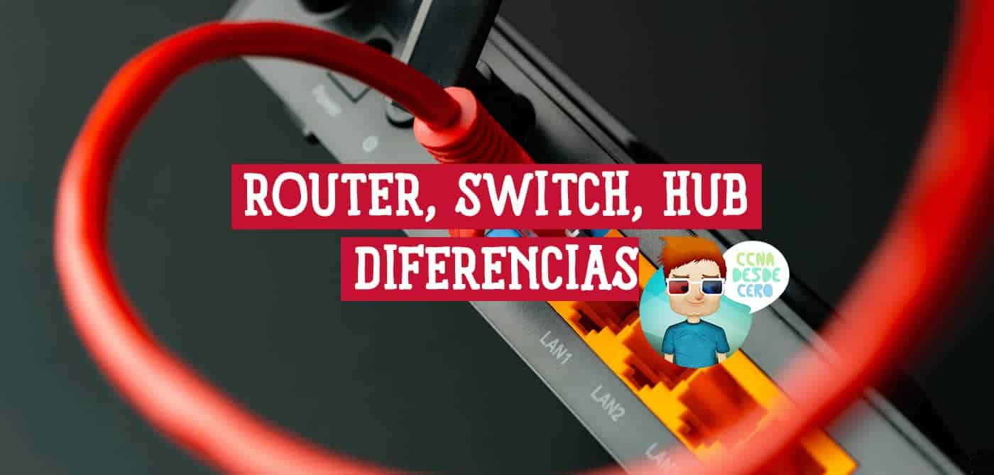 Router, Switch, Hub Qué son y Cuál es la Diferencia