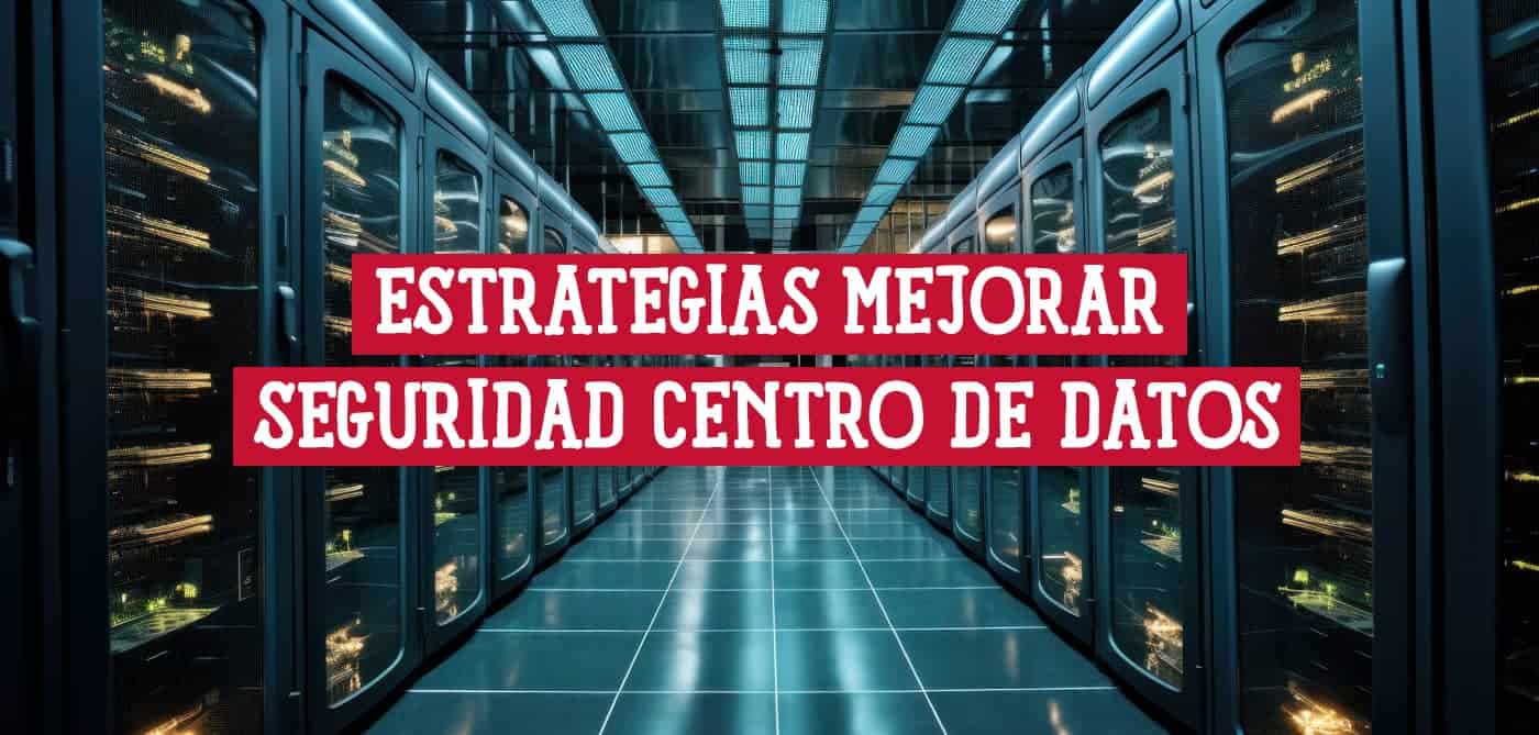 Imagen de un pasillo de servidores en un centro de datos moderno.