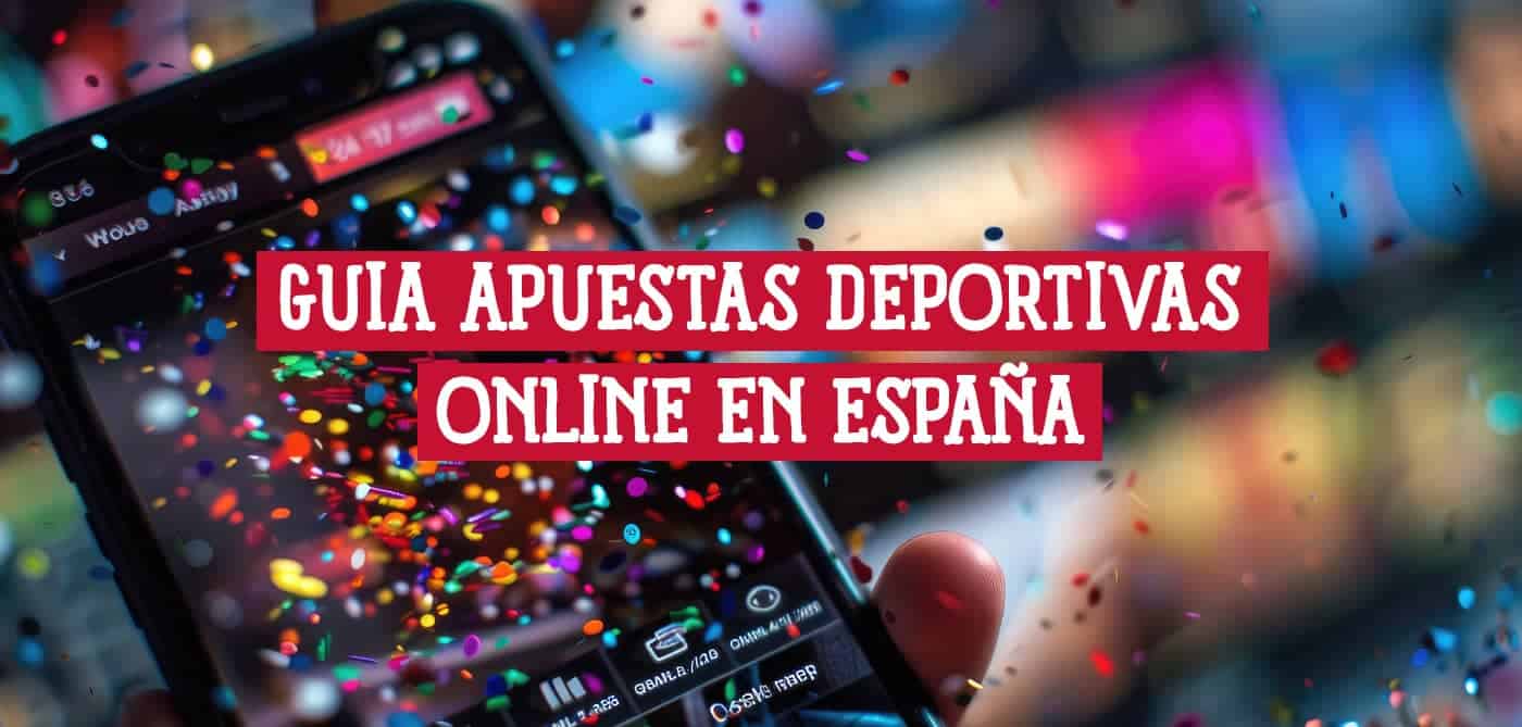 Una mano sostiene un teléfono móvil con una imagen de fondo festiva y colorida.