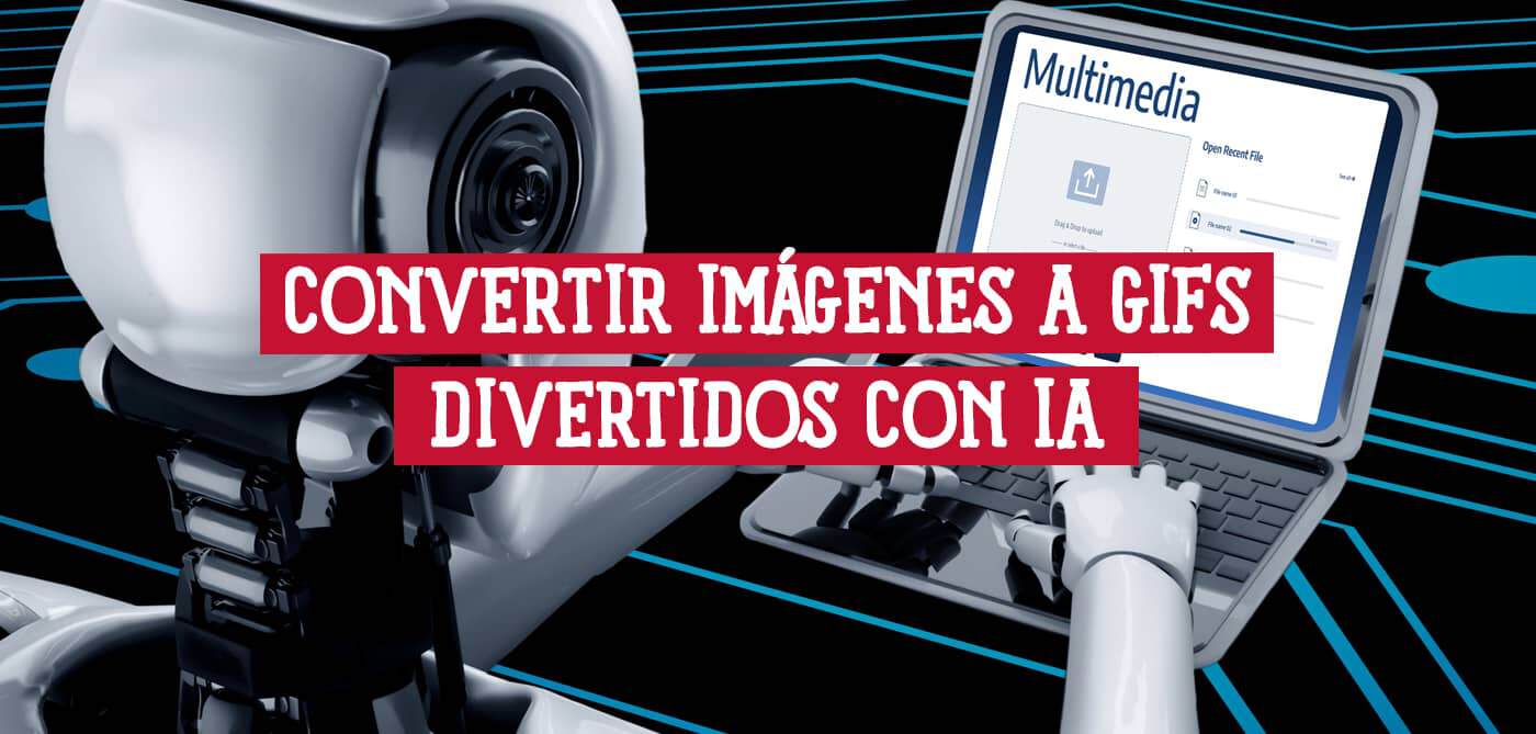 Crea GIFs divertidos con IA: convierte tus imágenes fácilmente.