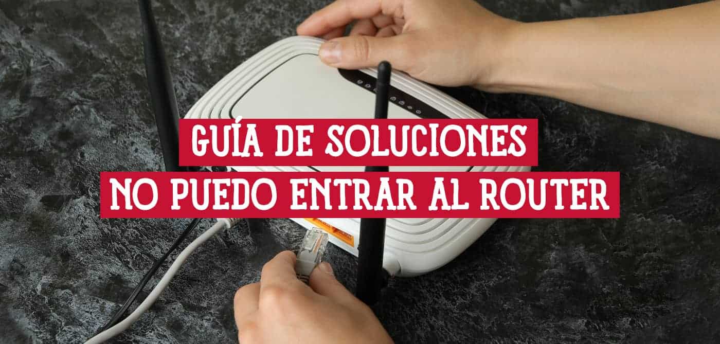 Persona conectando un cable de red a un router, ilustrando una guía de soluciones para cuando no puedo entrar a mi router.